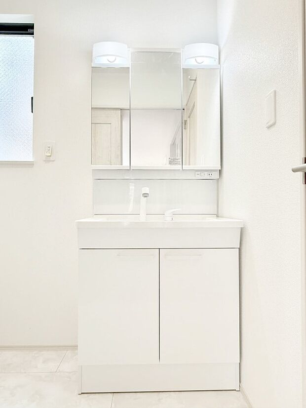 ■お洒落で清潔感のある洗面所