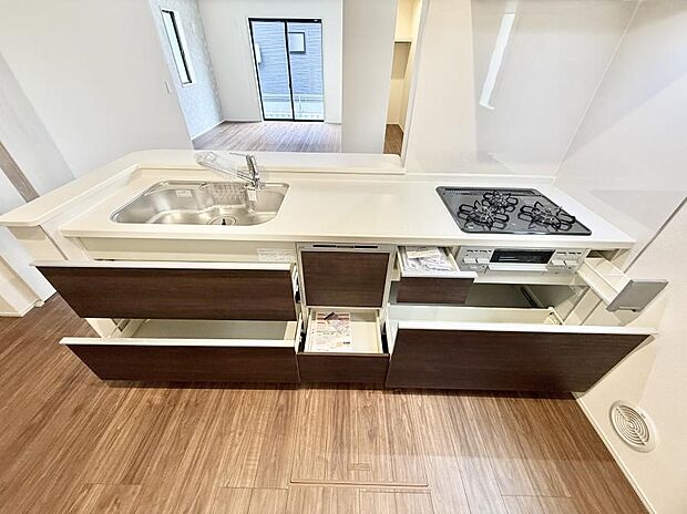 2号棟 ■料理がもっと楽しくなる、快適なキッチン空間