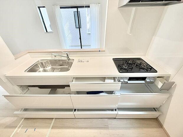 F号棟  ■キレイに片付く、使いやすいキッチン