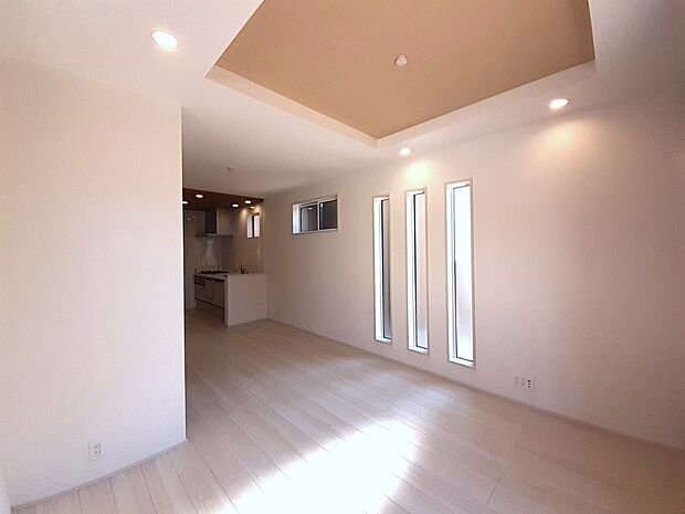 ■家族が自然と集まり、楽しい時間を過ごせるリビング