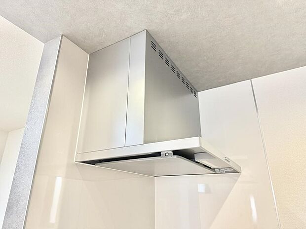 ■調理時の蒸気や匂いが換気扇に誘導され、効率的に排煙ができます。
