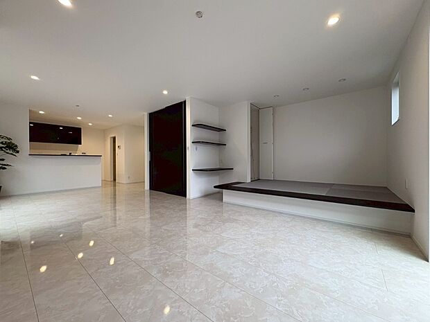 ■くつろぎと笑顔が集まる、心温まるリビング