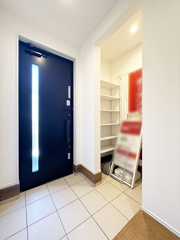 ■ ここから始まる一日、すっきり整った玄関