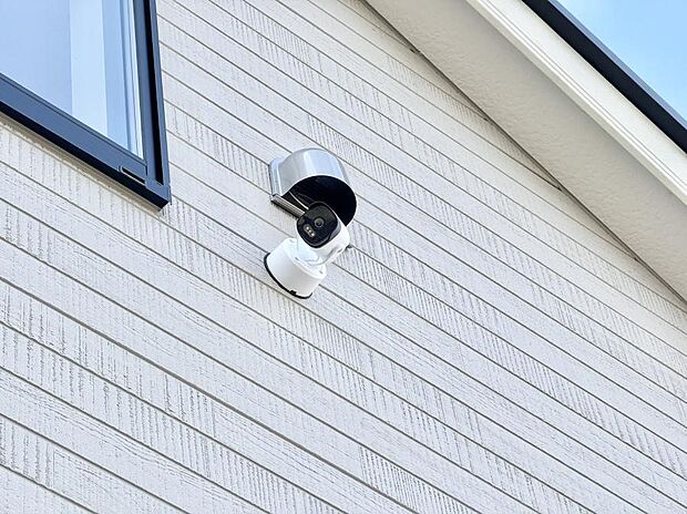 ■防犯カメラがあると、犯罪の抑止になるので安心です。