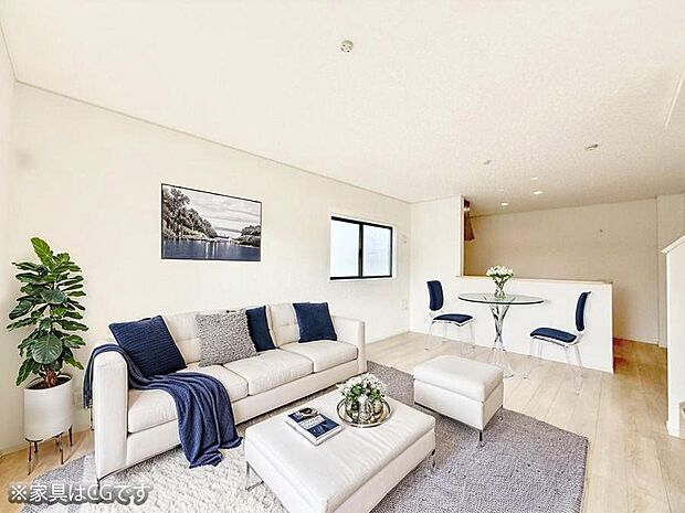 ■くつろぎと笑顔が集まる、心温まるリビング