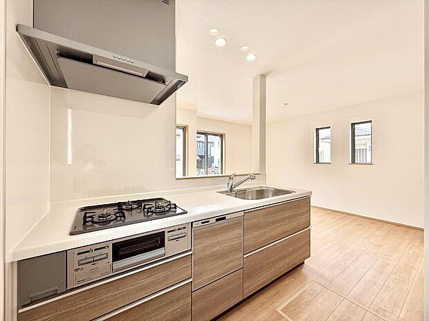 ■家族の絆を深める、温もりのあるキッチン