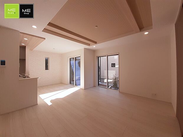 ■温もりを感じる、居心地のいいリビング