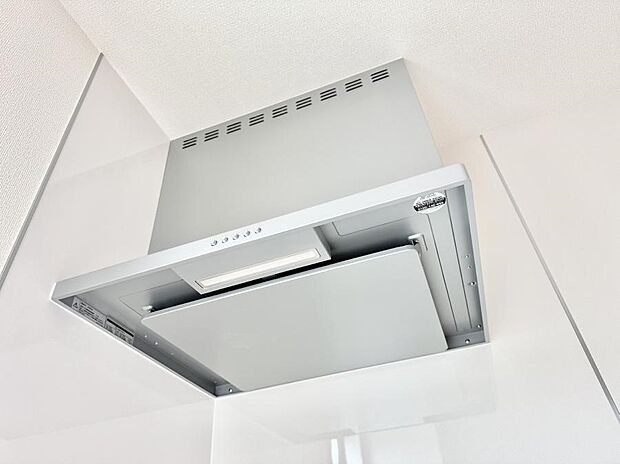 ■調理時の蒸気や匂いが換気扇に誘導され、効率的に排煙ができます。