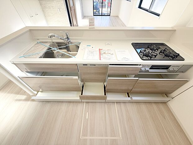 ■キレイに片付く、使いやすいキッチン