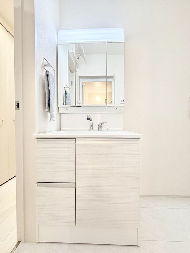 ■朝の準備がスムーズにできる広さです