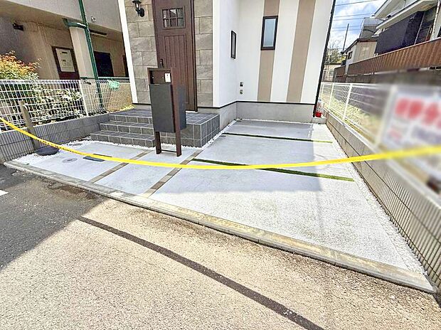 ■自宅にある駐車スペースなので安心ですね
