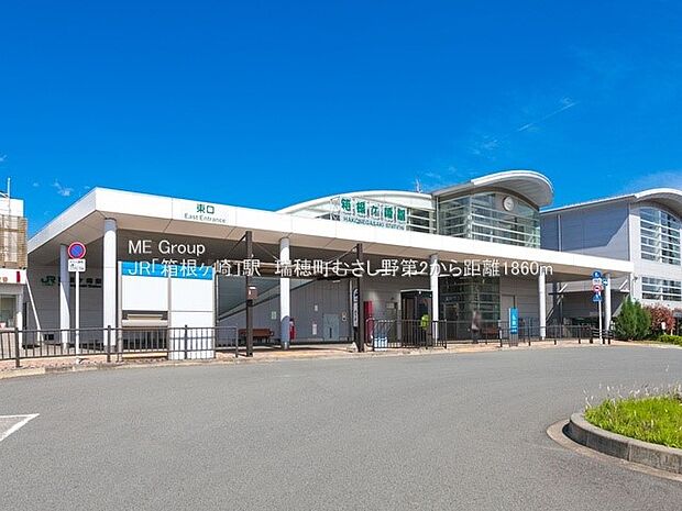 駅 1860m JR「箱根ヶ崎」駅