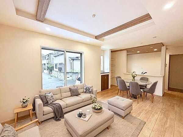 1号棟  ■家具の配置がしやすく模様替えも楽しめる空間※家具はCGです