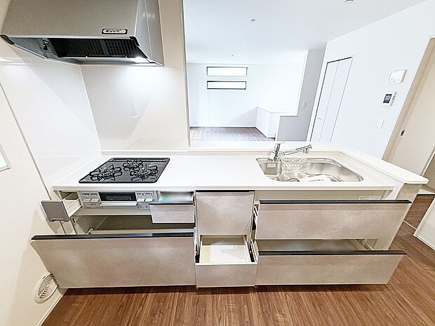 2号棟 ■料理がもっと楽しくなる、快適なキッチン空間