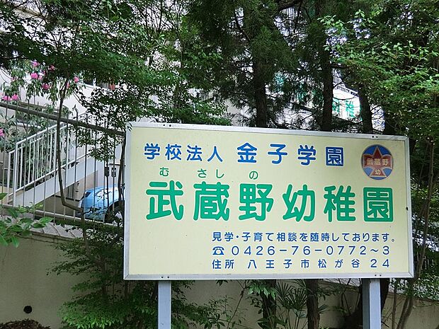 その他環境写真 610m 武蔵野幼稚園