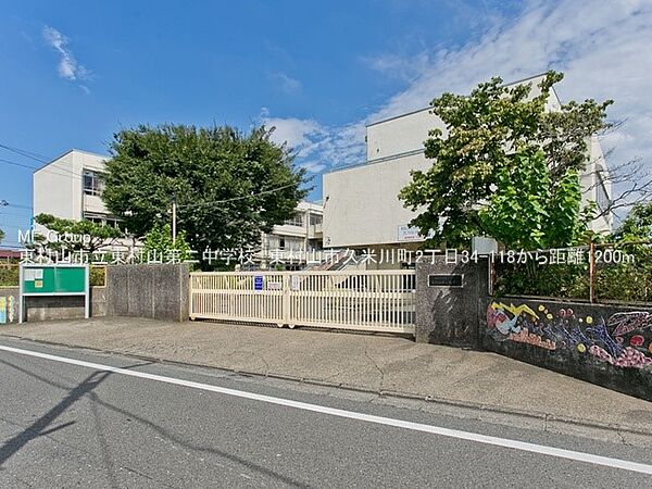 中学校 1200m 東村山市立東村山第二中学校