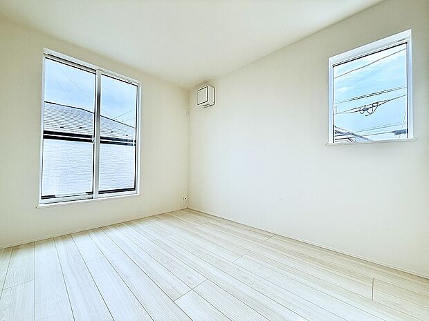 1号棟 ■窓の配置や通気性の良い設計で部屋の空気がこもらず、常に新鮮な空気が流れます