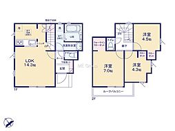 東村山市諏訪町2丁目01期 新築戸建 全1棟 1号棟