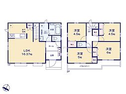 小平市鈴木町1丁目7期 新築戸建 全2棟 A号棟