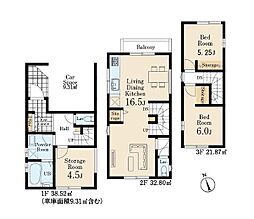 府中市南町4丁目第6 新築戸建 全3棟 3号棟