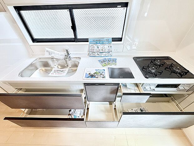 3号棟 ■キレイに片付く、使いやすいキッチン
