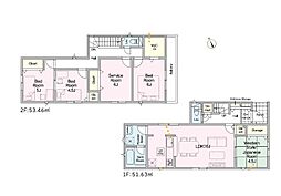 秦野市羽根第1 新築戸建 全3棟 1号棟