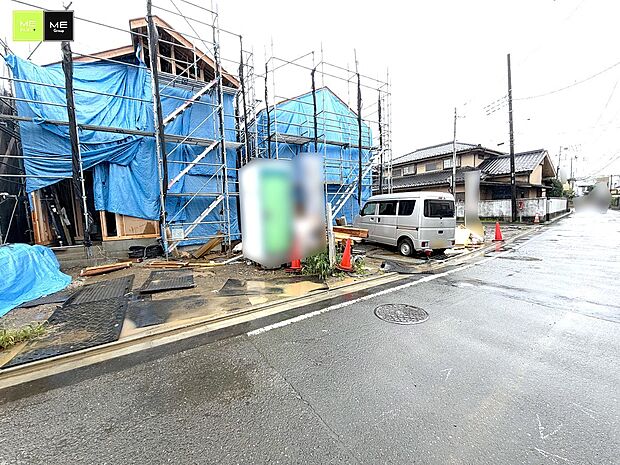 3号棟　前面道路