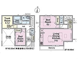 東村山市美住町2丁目第5 新築戸建 全1棟 1号棟