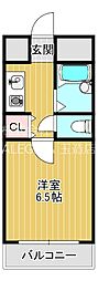 T.STORY 1Kの間取図画像