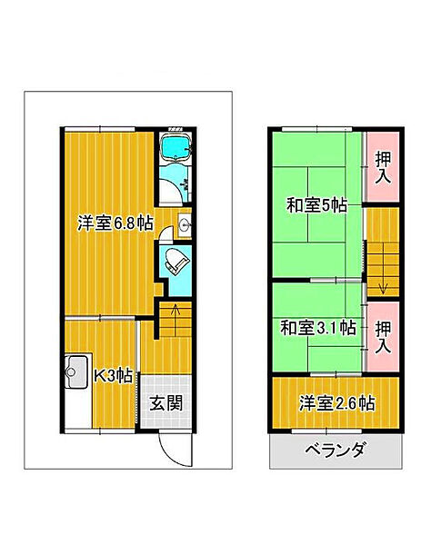 間取り：328000609527