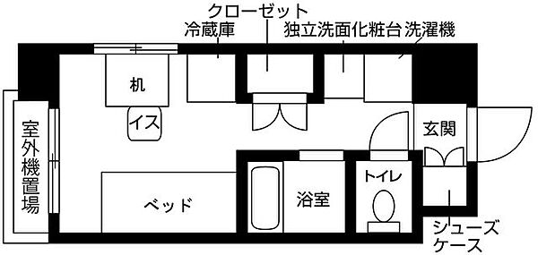 同じ建物の物件間取り写真 - ID:240027111420