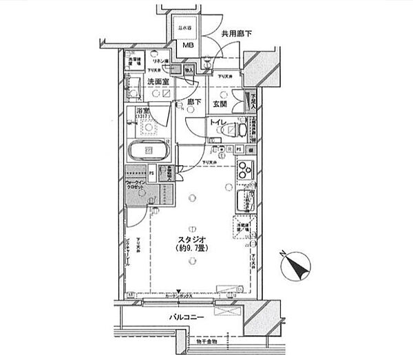 同じ建物の物件間取り写真 - ID:213107847575