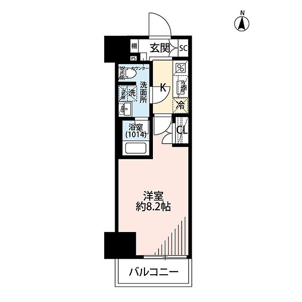 同じ建物の物件間取り写真 - ID:213110313510