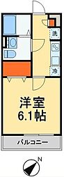 間取図画像 1K