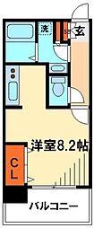 パークホームズ市川ステーションフロント 1Kの間取図画像