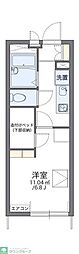 レオパレスCHACO 1Kの間取図画像