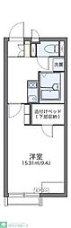 レオネクストサンシティー3 1Kの間取図画像