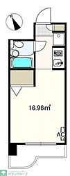 ジョイフル船橋 ワンルームの間取図画像