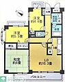 スカイヒルズ丸山B棟3階10.9万円