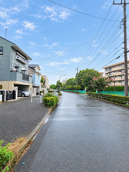 閑静な住宅街です。