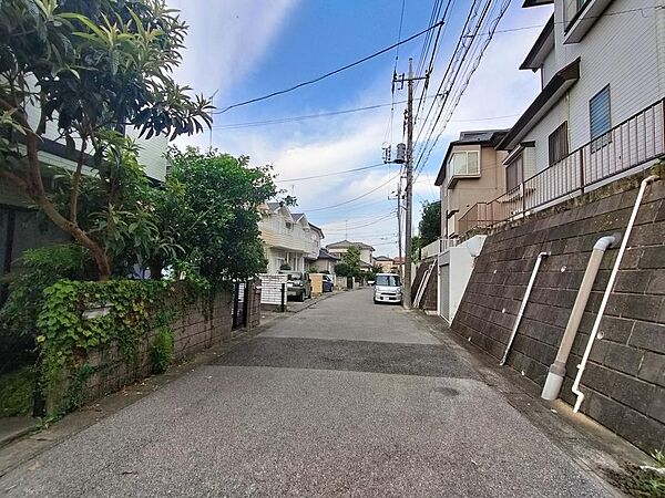 閑静な住宅街です。