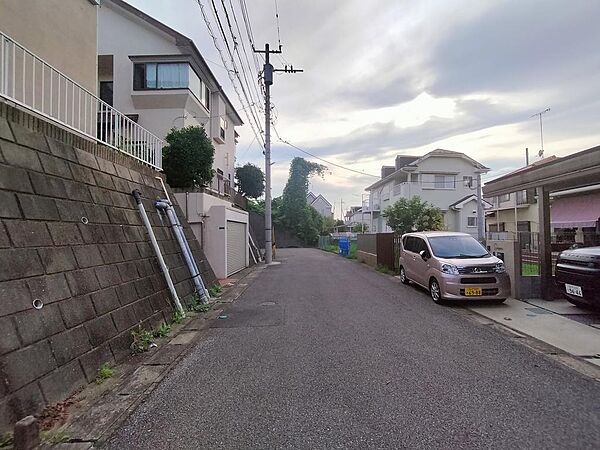 閑静な住宅街です。