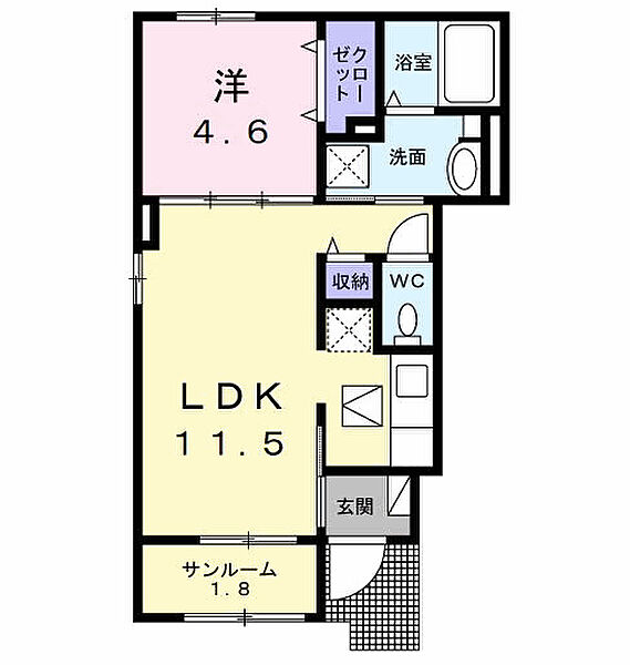 同じ建物の物件間取り写真 - ID:212046008828