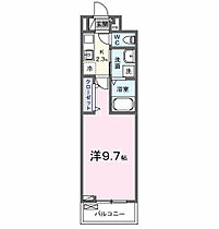 マホロバI 305 ｜ 千葉県松戸市秋山86-1（賃貸アパート1K・3階・28.87㎡） その2