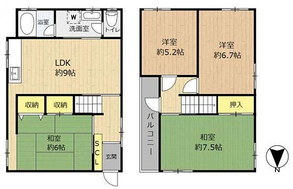 間取り：327001551754