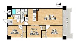 間取図画像 2SLDK