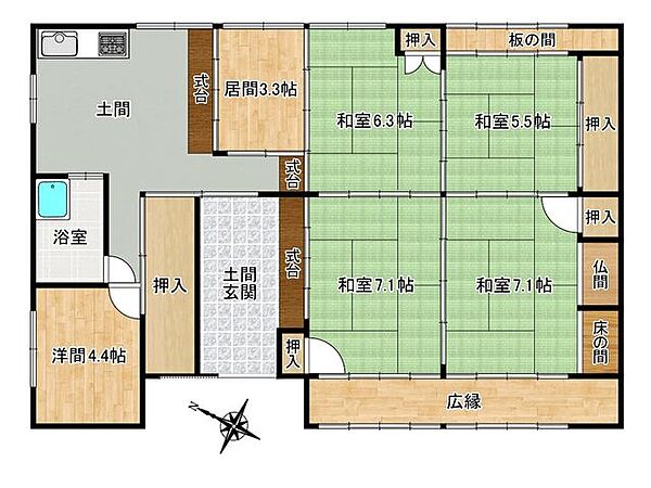 間取り：325000090175