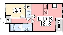 リアライズ呉服町 1LDKの間取図画像