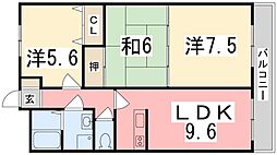 コンフォール大塩 3LDKの間取図画像