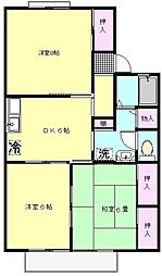 間取図画像 3DK